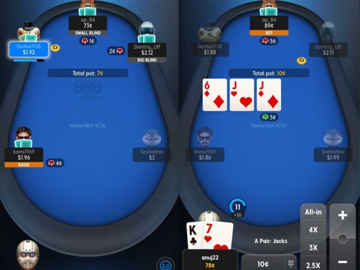 888poker выпустил обновленное мобильное приложение для Android