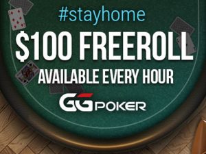 GGNetwork запустила ежечасные фрироллы StayHome и снизила рейк в турнирах с гарантиями