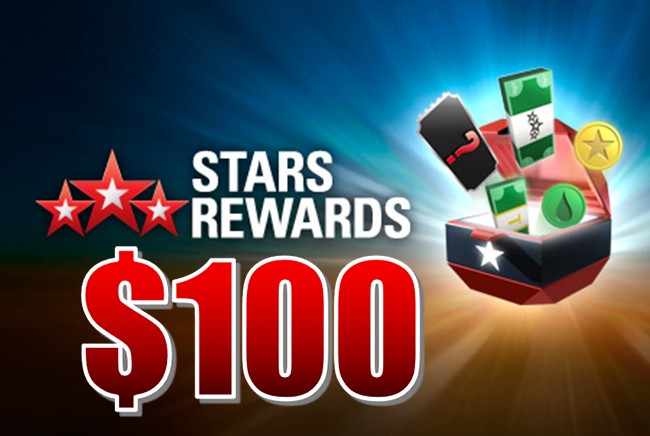Stars rewards bonus $100