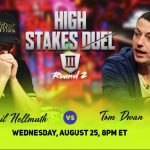 Хедз-ап года: Том Дван сразится с Филом Хельмутом на High Stakes Duel