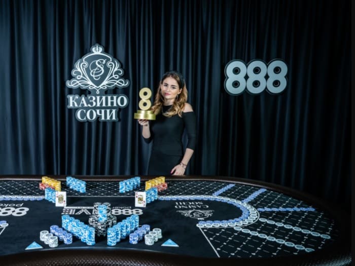 Лидия Беляева выиграла 888poker Live Weekend Sochi