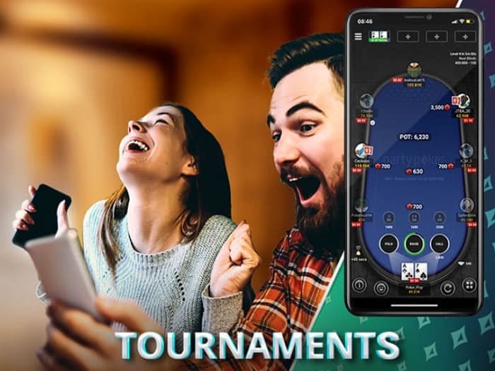 В мобильный клиент partypoker добавлен портретный режим для MTT