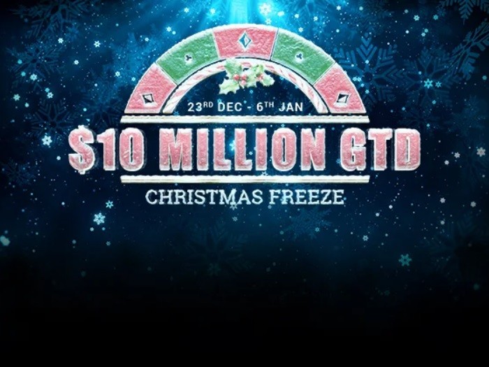 $10,000,000 GTD на рождественской серии Christmas Freeze от partypoker