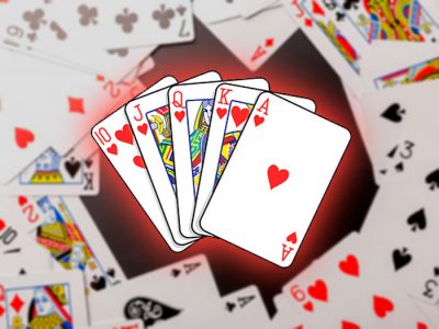 Все 5 карт одной масти в покере