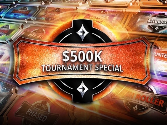 $500K Tournament Special на partypoker: фрироллы на T$300,000, специальные турниры и лидерборд