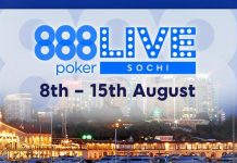 888poker LIVE впервые проведет серию в Сочи