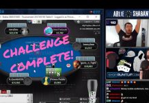 Арли Шабан завершил восьмое задание челленджа от PokerStars