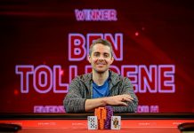 Бен Толлерен выиграл турнир British Poker Open за £100,000