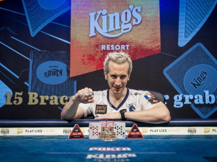 Бертран «ElkY» Гроспелье выиграл свой второй браслет в турнире Colossus на WSOP Europe