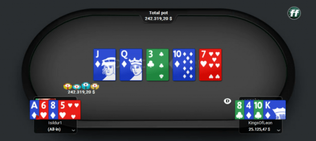 Blom -Tsoukernik bank $242k