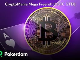 CryptoMania Mega Freeroll PokerDom