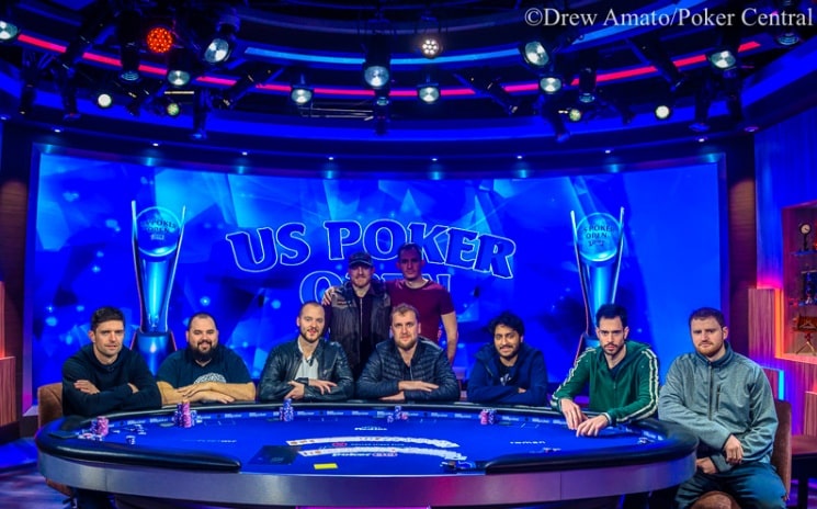 Финальный стол Main Event USPO