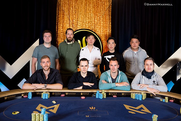 HKD1,000,000 Main Event of the 2018 Triton Super High Roller final table