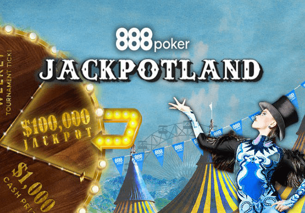 Выиграйте до $100,000 в день в новой акции Jackpotland на 888poker