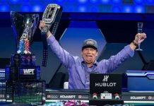 Куриное крылышко и холодное пиво: как проходил финал WPT Gardens Poker Championship