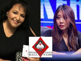 Maria Ho and Lupe Soto Women in Poker Hall of Fame