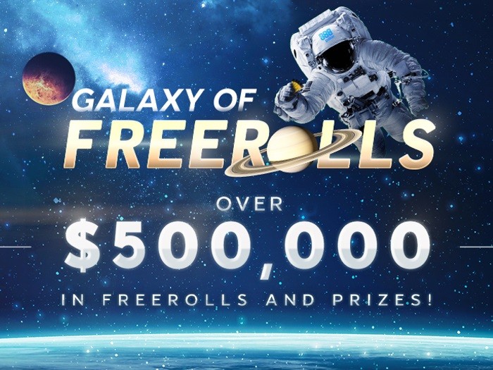 На 888poker стартовали ежедневные фрироллы Galaxy of Freerolls