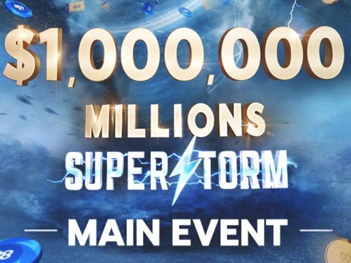 На 888poker стартует фазовый турнир Millions SuperStorm Main Event с гарантией $1,000,000