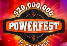 Partypoker анонсировал серию Powerfest с 15 по 29 марта с гарантией $20,000,000