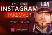 Патрик Леонард ответит на вопросы игроков в Instagram-аккаунте partypoker