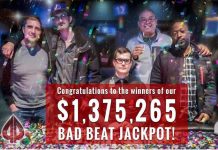 В Канаде разыгран бэд бит джекпот в размере $1,375,265