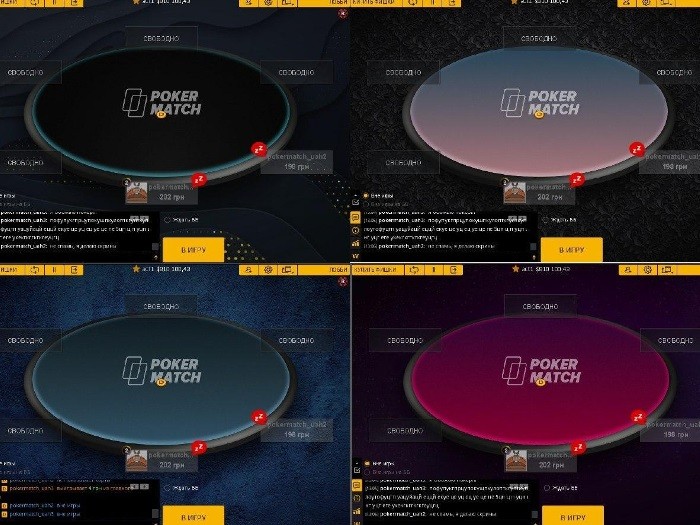 PokerMatch обновил лобби клиента и добавил новые дизайны столов