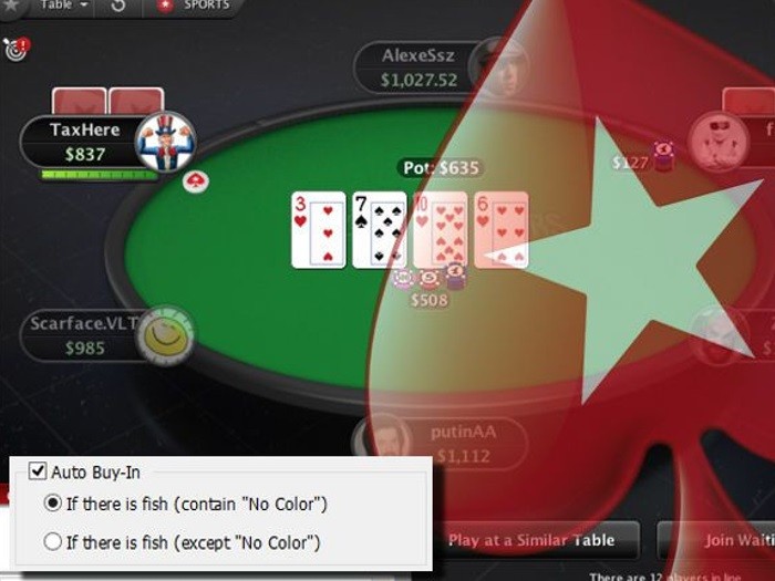 С 1 марта PokerStars запретит софт для рассадки за столы