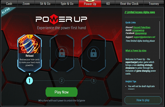 PokerStars удалили PowerUp из лобби