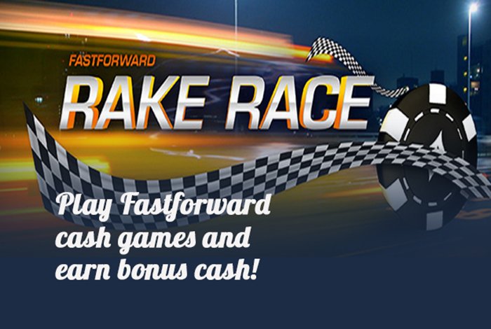 Рейк-гонка Fastforward Rake Race пройдет в partypoker
