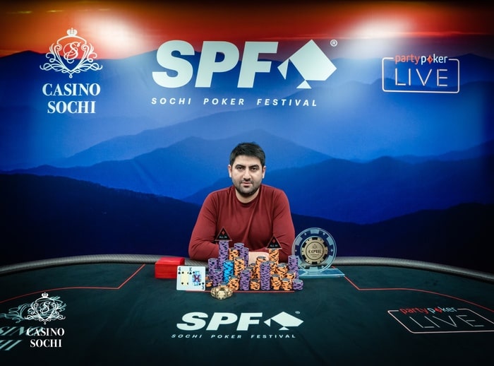 Саакян Арутюн — чемпион Main Event SPF ($40,000)