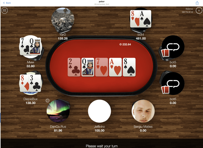 Сash Poker Pro table