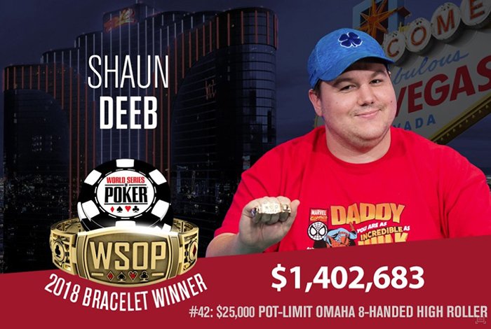 Шон Диб выиграл хайроллер по омахе на WSOP 2018