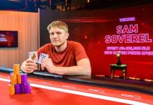 Сэм Соверел возглавил рейтинг British Poker Open после победы в турнире за £25,000