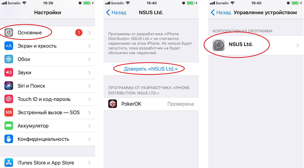 Пошаговые скриншоты с телефона