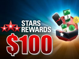 Stars rewards bonus $100