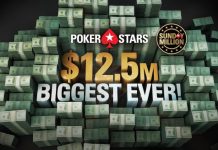 Sunday Million отпразднует 14-ю годовщину гарантией $12,500,000