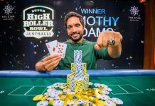 Тимоти Адамс стал чемпионом Super High Roller Bowl Австралия ($1,440,000)