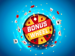 Titan Poker Bonus wheel