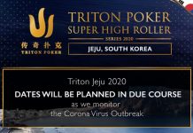 Triton Poker может окончательно отменить серию в Чеджу из-за коронавируса