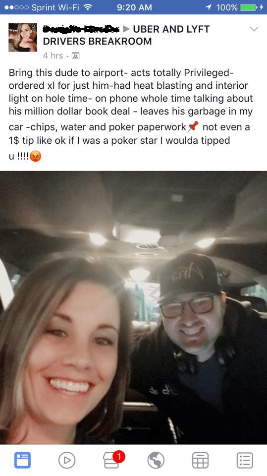 Uber Driver - Phil Hellmuth
