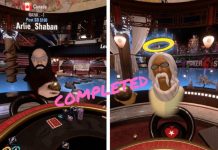 Арли Шабан сыграл в PokerStars VR и выполнил предпоследнюю миссию челленджа