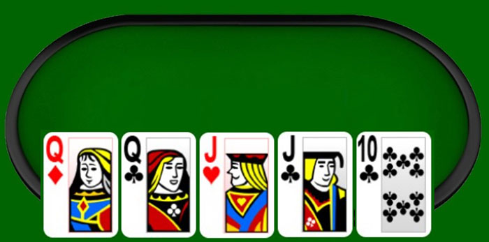 Two pair 5-Card Draw