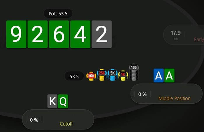 Флеш у двоих в покере