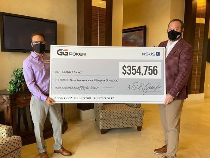 GGPoker пожертвовал $350,000, собранных в благотворительном браслетном турнире