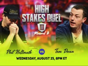 Хедз-ап года: Том Дван сразится с Филом Хельмутом на High Stakes Duel