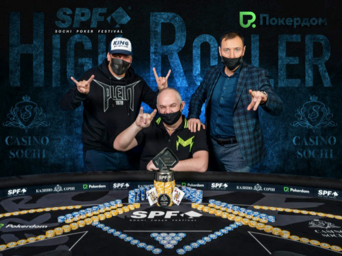 Александр Денисов выиграл третий титул хайроллеров на SPF Зима