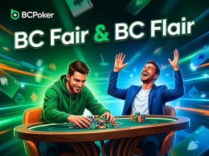 BC Fair & BC Flair: BCPoker выплачивает награды за крупные поражения и выигрыши