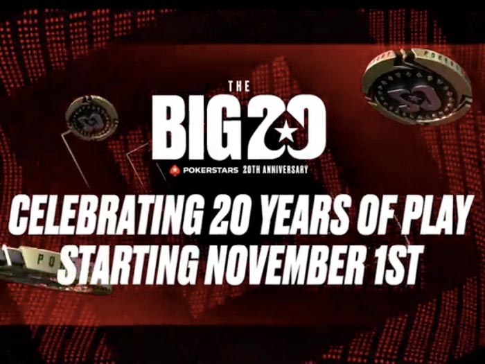 PokerStars отмечает 20-летие — увеличенные лидерборды, праздничная серия и другие подарки для игроков