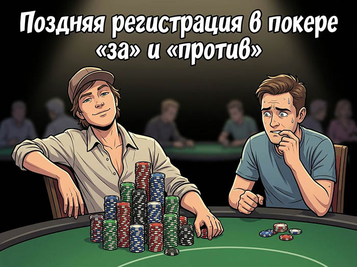 Поздняя регистрация в турнирах: за и против от Тофера Гоггина