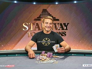 Ченс Корнут выиграл две ступени турнира Stairway to Millions